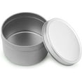 thumbnail image 6 of Cornucopia 8-Ounce Round Metal Tins (12-Pack); For Candles, Arts & Crafts, Storage & More, 6 of 7