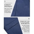 thumbnail image 5 of COOFANDY Men's Blazer Casual Sport Coats Two Buttons Lightweight Suit Jacket, 5 of 6