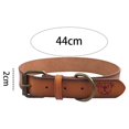 thumbnail image 2 of Collar de cuero para perros, ajustable, duradero y resistente., 2 of 5