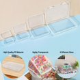 thumbnail image 2 of WuPing 32 Pcs Plastic Boxes, Mixed Sizes, Rectangular, Empty Mini Storage Boxes with Hinged Lid, 2 of 8