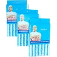 Mr. Clean 3Pack Microfiber Wet Dry Mop Refill, Color Varies For Head