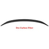 Ikon Motorsports Rear Trunk Spoiler Wing Lip Added on Bodykit Replacement Compatible With 2019-2022 BMW G20 3 Series Sedan & 2021-2022 G80 M3 Sedan MP Style Dry Carbon Fiber