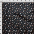 thumbnail image 4 of oneOone Polyester Spandex Blue Fabric Cowboy Sewing Craft Projects Fabric Prints By Yard 56 Inch Wide-aA, 4 of 5