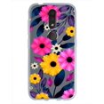 thumbnail image 1 of Funda para Nokia 4.2 InstaCase Protector Antigolpes Flores Amarillas y Magenta, 1 of 4