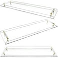 thumbnail image 6 of Acrylic Bathtub Caddy Tray Bathtub CaddyTray Over the Tub Bath Tray Holder 31*9" for Bathrooms, Toilets, 6 of 18