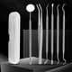 thumbnail image 4 of 6pcs Stainless Steel Dental Tools Kit With Case Dental Mirror Pick Teeth Scraper Cleaner Plaque Tartar Remover Oral Care Dentist Tools, 4 of 5