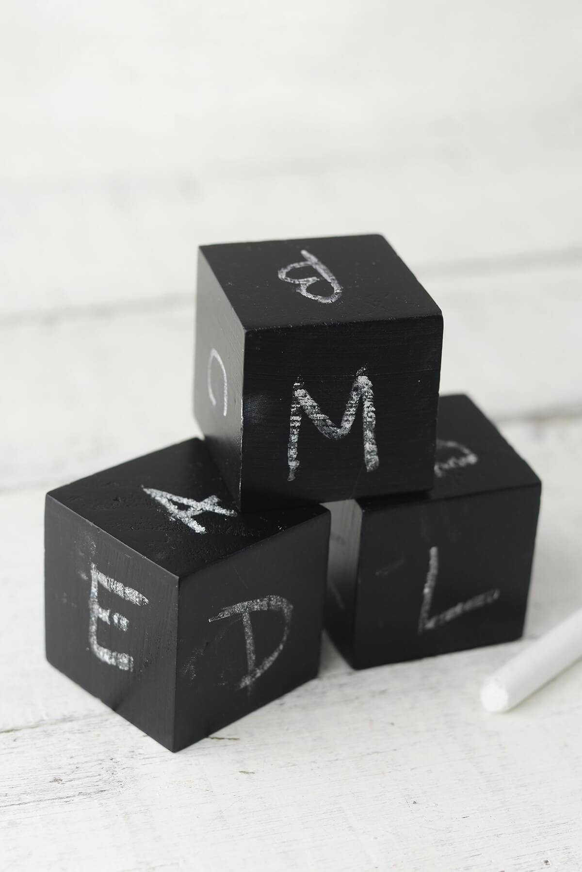 Chalkboard Wood Blocks 3 Blocks