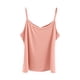 thumbnail image 4 of Puntoco Tops sin mangas para mujer Camiseta de verano informal a la moda con escote en V y color liso para mujer Camiseta cómoda y regular, 4 of 5