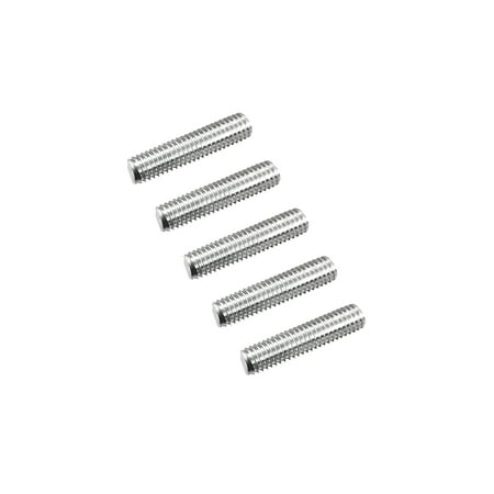 Uxcell Fully Threaded Rod M5 x 20mm 0.8mm Thread Pitch 304 Stainless ...