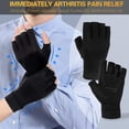 thumbnail image 2 of Pares de guantes de cobre para artritis talla M, guantes de compresión para artritis reumatoide, protección para la muñeca, 2 of 5