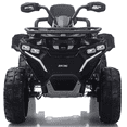 thumbnail image 4 of Joyracer 24 Volt Ride on ATV for Kids, 4WD 4 Wheeler Electric Car with Remote Control, 2 Seats Ride on Toys for Toddlers, w/Headlights, Bluetooth, Music, USB, EVA Tires, Black, 4 of 14