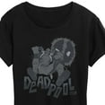 thumbnail image 3 of Marvel Deadpool - Monochrome - Women's Short Sleeve Graphic T-Shirt, 3 of 5