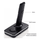 thumbnail image 3 of Teléfono Fijo Inalámbrico Con Contestador Automático Negro, 3 of 5