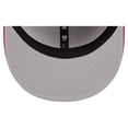 thumbnail image 5 of Men's New Era  Red Tampa Bay Buccaneers Overlap Wordmark 59FIFTY Fitted Hat, 5 of 5