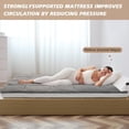 thumbnail image 6 of Twin Size Futon Mattress - Fleece Foldable Japanese Floor Mattress - Super Soft Fuzzy Sleeping Pad for Adults - Tatami Mat Suitable for Camping & Guest & RV Mattress- Grey (Twin:80"L x 39"W x 4"Th), 6 of 14