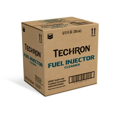 Chevron Techron Fuel Injector Cleaner, 12 oz Case (6 Pack)