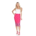 thumbnail image 1 of White Mark Women's Midi Pencil Skirt, 1 of 4