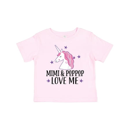 

Inktastic Mimi and PopPop Love Me Gift Toddler Toddler Girl T-Shirt