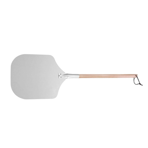 Paleta de Aluminio para Pizza con Mango de Madera Conveniente para La Cocina Estilo B SM SunniMix Cáscara de pizza