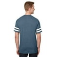 thumbnail image 2 of Gildan Men's Heavy Cotton Victory T-Shirt G500VT Heather Navy/White XS, 2 of 2