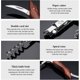 thumbnail image 5 of Bottle Opener Wine Opener with Foil Cutter, Stainless Steel Wood Handle Classic All in one, 5 of 5
