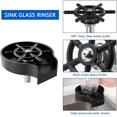 thumbnail image 4 of Faucet Glass Rinser, Bar Glass Rinser, Kitchen Sink Glass Rinser, Kitchen Sink Accessories Glass Washer Cup Washer Cleaner for Home, 4 of 5