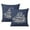 Nautical (10), variant on Throw Pillow Cases 2 Pack Navy Blue Nautical Ocean Pillow Covers 16x16, Starfish Coral Anchor Design, Sea Animal Cushion Cases for Bed Sofa Home Car Bedroom