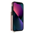 thumbnail image 4 of ELEHOLD Wallet Case for iPhone 13, PU Leather Flip Case with Crossbody & Wrist Strap,Full Protection Case with Card Slots & Kickstand,Rosegold, 4 of 7