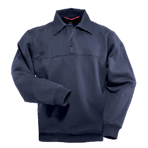 Fire Navy 5.11 Tactical #72321T Tall Job Shirt with Canvas Detail