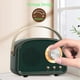thumbnail image 4 of Altavoz Bluetooth retro, altavoz vintage inalámbrico, altavoz Bluetooth portátil inalámbrico para exteriores compatible con emparejamiento TWS/disco U/tarjeta TF/AUX para el hogar, viajes y exteriores, 4 of 6