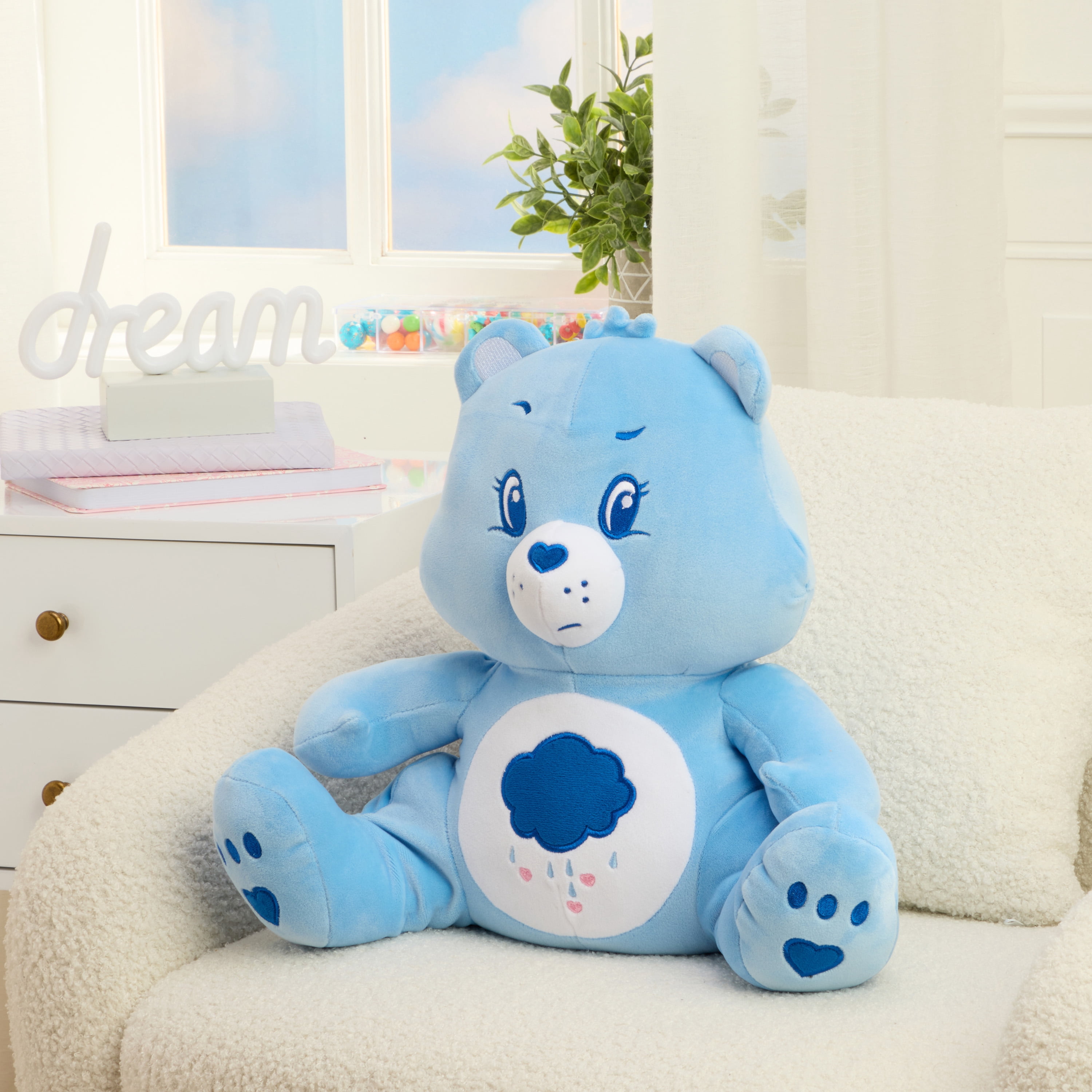 Care Bears Grumpy Bear Kids Weighted Pillow Buddy 3.3 lb Plush