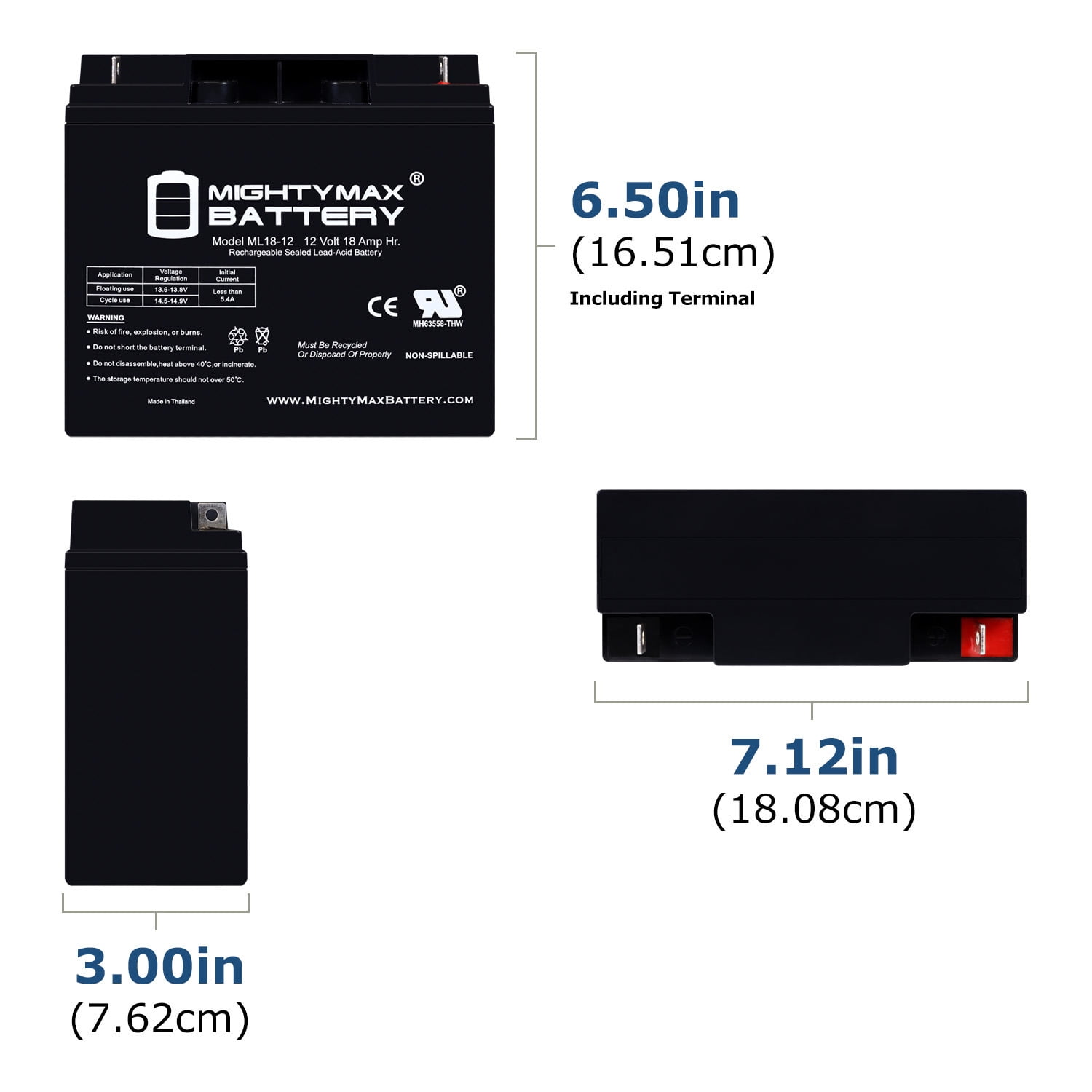 送料無料12V 18AH Battery Replaces Access Point AXS8000 Wheelchair - 2 Pack並行輸入 : Mighty Max Battery 12V 18AH SLA Battery Replacement