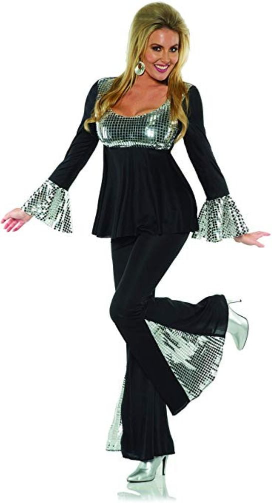 black disco outfit