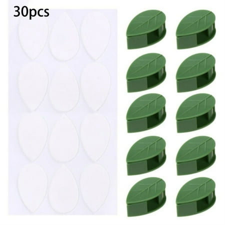 

30XPlant Climbing Wall Fixture Clips Invisible Vines Self-adhesive Fixing Clips