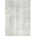 thumbnail image 2 of nuLOOM Sarina Diamonds Runner Rug, 2' 6" x 14', Gray, 2 of 4