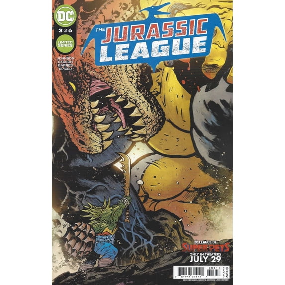 Jurassic League, The #3 VF ; DC Comic Book