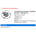 thumbnail image 2 of Front Wheel Hub Assembly - Compatible with 2005 - 2009 Saab 9-7x 2006 2007 2008, 2 of 2