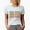White, variant on New York, United States of America or USA State Themed, Groovy Retro Wavy Text Merch Gift, White T-Shirt, Medium