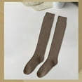 thumbnail image 6 of Lightweight Men Thick Knee High Long Socks ,Thermal Size Cotton , 2 Brown, 6 of 8