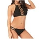 thumbnail image 5 of Traje de baño con estampado de tallas grandes para mujer, traje de baño, ropa de playa, traje de baño Sexy acolchado Fridja  nalpqowj61653, 5 of 7
