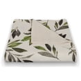 thumbnail image 3 of Creative Products Watercolor Leaves Pattern 50 x 60 Coral Fleece Blanket, 3 of 3