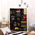 thumbnail image 6 of Nurse Gifts Black Nurses Week Gifts Throw Blanket, Retirement Gifts,RN Gifts for Black Nurses,Nurse Gifts for Women,School Nurse Gifts,Soft Fluffy Sherpa Warm Throw Blankets for Bed Office, 6 of 6