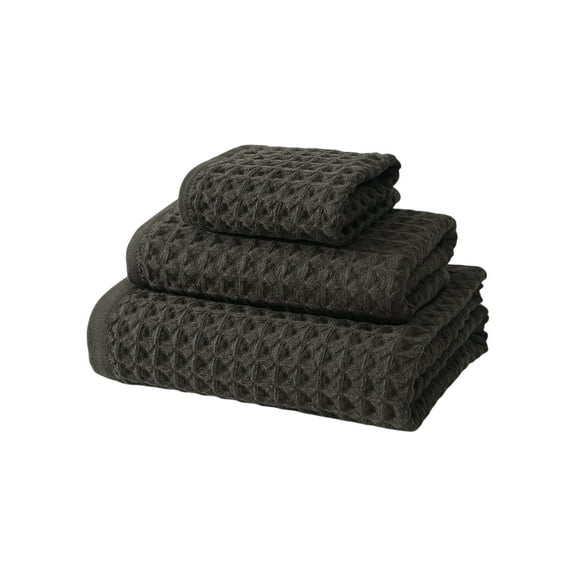 EUDIDV Soft Towel;Cotton Waffles Set Towel Skin Friendly Gift Waffles Towel Bath Towel Squares Towel Cotton 3 Piece Set;Towels for Bathroom