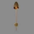 thumbnail image 2 of Single Light Brass Sputnik Wall Sconce Light Fixture., 2 of 3