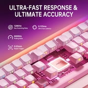 AULA Hero68 HE 60-Key Wired Hall Effect Gaming Keyboard, RGB, Rapid Trigger and Response, Adjustable Actuation