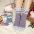 thumbnail image 4 of Loritta Fuzzy Fluffy Socks for Women Soft Warm Cozy Winter Socks Gifts, 7 Pairs, 4 of 7