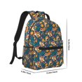 thumbnail image 2 of Salouo Squirrel Garden Delight Print Laptop Backpack 16.5'' Daypack Carry On Backpack for Men Women Outdoor Bag Laptop Sleeve and Dual for Weekender/Business/Hiking-One Size, 2 of 6