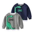 thumbnail image 2 of Baby Boys Cartoon Dinosaur Sweatshirt Kids Casual Long Sleeve T Shirt Tops 1-7Y, 2 of 3