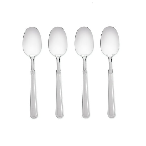 Pfaltzgraff Providence (Glossy) 18/10 Stainless Steel Teaspoon (Set of Four)