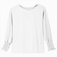 thumbnail image 4 of xaweyi Girls And Boys Long Sleeved Cotton T Shirt Trendy Loose Fit Suitable Base Layer All Year Round,Sizes 9-10 Years, 4 of 4